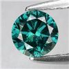 Image 2 : EYE CLEAN 0.20 CT BLUE DIAMOND SPARKLING (SI) COLUMBIA BLUE DIAMOND