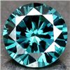 Image 1 : ROUND 0.30 CT BLUE DIAMOND SPARKLING (SI) COLUMBIA BLUE DIAMOND