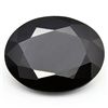 Image 1 : OVAL CUT 3.40 CT GENUINE BLACK SAPPHIRE  GEMSTONE