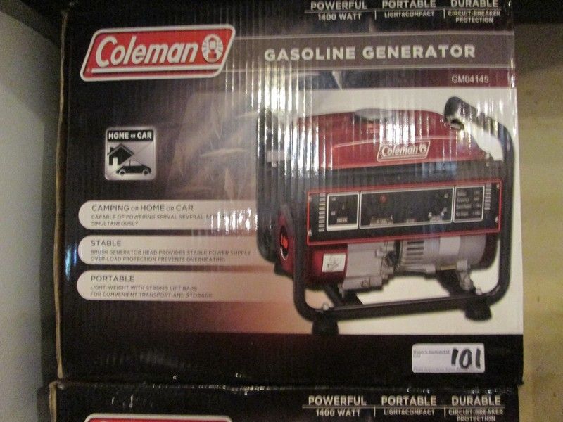 COLEMAN 1400WATT GAS GENERATOR