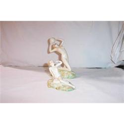 1920'S NUDE FEMALE FIGURE,by Crown Devon, modelled by Kathleen PArsons. Impressed number 175-Litt...