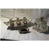 GEORGIAN SILVER INKSTAND, fitted with inwell and pounce pot. London 1783, maker William Penstone....