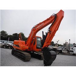 2007 DAEWOO/DOOSAN SOLAR 140LC-V HYDRAULIC EXCAVATOR, S/N DHKHEBC60001867, STANDARD STICK, STANDARD 