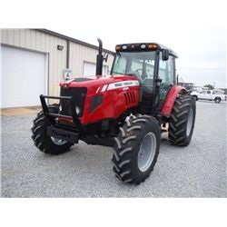 2007 MASSEY FERGUSON 5465 4X4 FARM TRACTOR, S/N T023021, PERKINS DIESEL, DYNA 4 TRANS, 3 PTH, PTO, T
