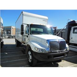 2007 INTERNATIONAL 4200 S/A CARGO VAN, S/N 1HTMPAFM57H490043, 6.4L DIESEL, 17.5K REAR, 8K FRONT, A/T