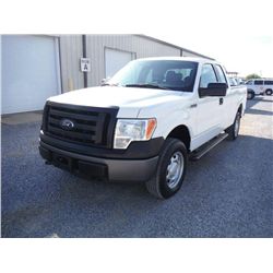 2012 FORD F150 XL 4X4 EXTENDED CAB, S/N 1FTEX1EM7CFB03632, 3.7L V6 GAS, A/T, P/S, A/C, ODOMETER READ