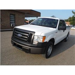 2011 FORD F150 XL 4X4 EXTENDED CAB, S/N 1FTEX1EMXBFB04241, 3.7L V6 GAS, A/T, P/S, A/C, ODOMETER READ