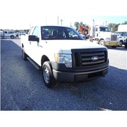 2011 FORD F150 XL 4X4 EXTENDED CAB, S/N 1FTEX1EM2BFB04248, 3.7L V6 GAS, A/T, P/S, A/C, ODOMETER READ