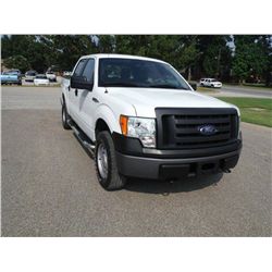 2010 FORD F150 XL 4X4 CREW CAB, S/N 1FTFW1EV0AFB42348, 5.4L V8 GAS, A/T, P/S, A/C, ODOMETER READING 