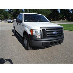 2010 FORD F150 XL 4X4 EXTENDED CAB, S/N 1FTFX1EV5AFC63342, 5.4L V8 GAS, A/T, P/S, A/C, ODOMETER READ