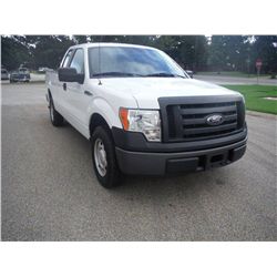 2010 FORD F150 XL EXTENDED CAB, S/N 1FTFX1CV4AFC63335, 5.4L V8 GAS, A/T, P/S, A/C, ODOMETER READING 