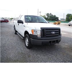 2010 FORD F150 XL 4X4 EXTENDED CAB, S/N 1FTX1EV1AFC63354, 5.4L V8 GAS, A/T, P/S, A/C, ODOMETER READI