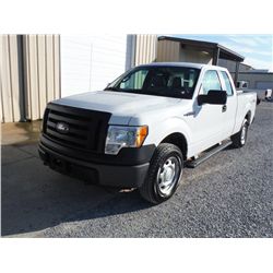 2010 FORD F150 XL 4X4 EXTENDED CAB, S/N 1FTFX1EV8AKB68278, 5.4L V8 GAS, A/T, P/S, A/C, ODOMETER READ