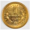 Image 2 : 1849 $1 GOLD OPEN WREATH MS-64