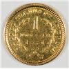 Image 2 : 1851 $1 GOLD TYPE 1 FINE POLISHED