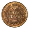Image 2 : 1872 INDIAN CENT MS-64 RB LOTS OF RED