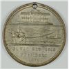 Image 1 : CAMPAIGN MEDAL 1881 ELECTION JAMES GARFIELD