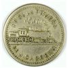 Image 1 : CUBA 1880'S LA BAHIA RAILROAD CO. TOKEN, NICKEL VF SCARCE