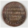 Image 2 : 18660'S CIVIL WAR TOKEN PHILADELPHIA, PA 750W-1A UNION REFRESHMENT SALOON