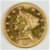 Image 1 : 1887 $2.5 LIBERTY GOLD LOW MINTAGE DATE MS-63 GREAT EYE APPEAL