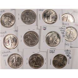 20-1945 WALKING LIBERTY HALF DOLLARS MS63+