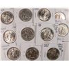 Image 1 : 20-1945 WALKING LIBERTY HALF DOLLARS MS63+