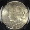 Image 2 : 1935-S PEACE DOLLAR NGC MS62 BLACK HOLDER