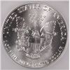 Image 3 : 1986 SILVER AMERICAN EAGLE ICG MS69