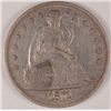 Image 1 : 1871 SEATED DOLLAR, XF/AU-45  ORIGINAL AND NICE