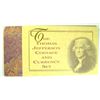 Image 2 : 1993 THOMAS JEFFERSON COIN AND CURRENCY SET,  UNC. SILVER DOLLAR, MATTE NICKEL