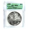 Image 1 : 1992 SILVER AMERICAN EAGLE ICG MS69