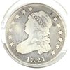 Image 1 : 1821 BUST QUARTER G/VG