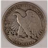 Image 2 : 1916 WALKING LIBERTY HALF DOLLAR VF NICE! ORIGINAL!