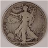 Image 1 : 1916-S WALKING LIBERTY HALF DOLLAR, VG/FINE KEY COIN