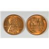 Image 2 : ( 1 )  ROLL ( 50 ) COINS 1945-D LINCOLN CENTS, MS64--67  GEM REDS