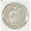 Image 1 : 1887 SEATED DIME XF/AU