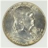 Image 2 : 1957-D FRANKLIN HALF DOLLAR ANACS MS63 FBL