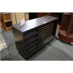 60" WIDE X 24" DEEP X 38" WIDE ADJUSTABLE SHELF DISPLAY CASH COUNTER