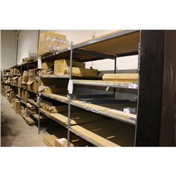 5 BAYS OF E Z RECT STORAGE RACKING