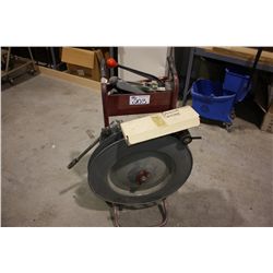 BANDING CART WITH SUPPLIES