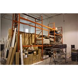 RUN OF 3 BAYS OF HEAVY DUTY WAREHOUSE RACKING