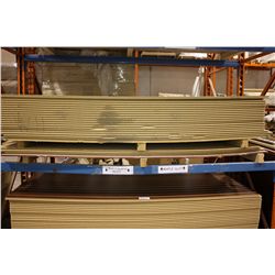 LIFT OF WHITE SLATWALL