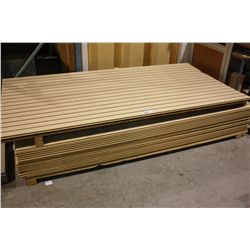 LIFT OF RAW SLATWALL