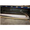 Image 1 : APROX. 16 PALLETS OF WHITE RETAIL DISPLAY SHELVES AND UPRIGHTS