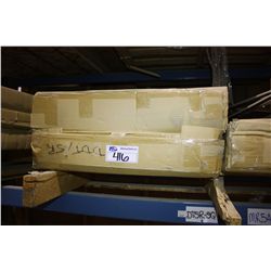 LOT OF CHROME RETAIL CLOTHING RACKS