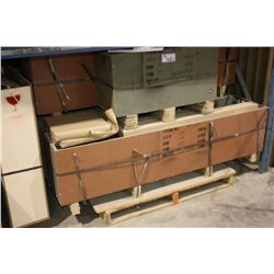 LARGE LOT OF GLASS DISPLAY SHELVES