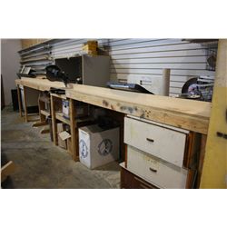 ASSEMBLY BENCH INC.: CUT OFF SAW AND MISC.