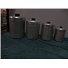 Image 1 : Aluminum Canister Set