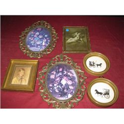 6 Vintage Wall Pictures