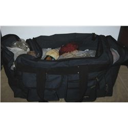 Large Duffel Bag With Misc. New Yarn,